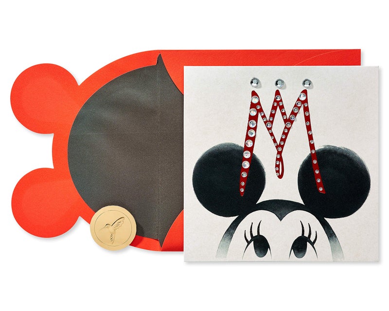 Papyrus Disney Blank Card (Minnie with Crown) - Image 1